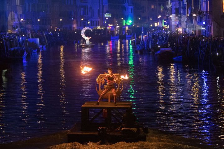 Carnival Opening At Canaregio Canal - Venice Carnival 2019